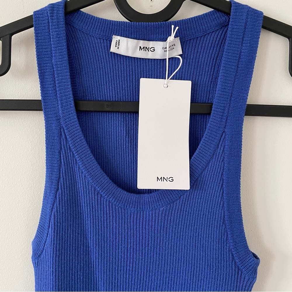 Mango Ribbed Tank Top - Picture 2 of 5